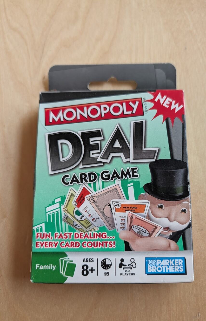 🧨NWT Monopoly Deal Card Game